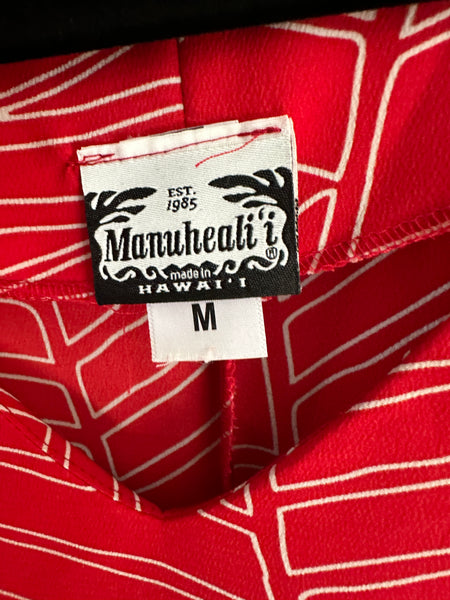 Manuheali'i Red/White Dress