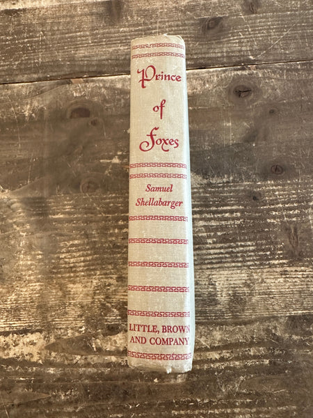 1947 Prince of Foxes spine