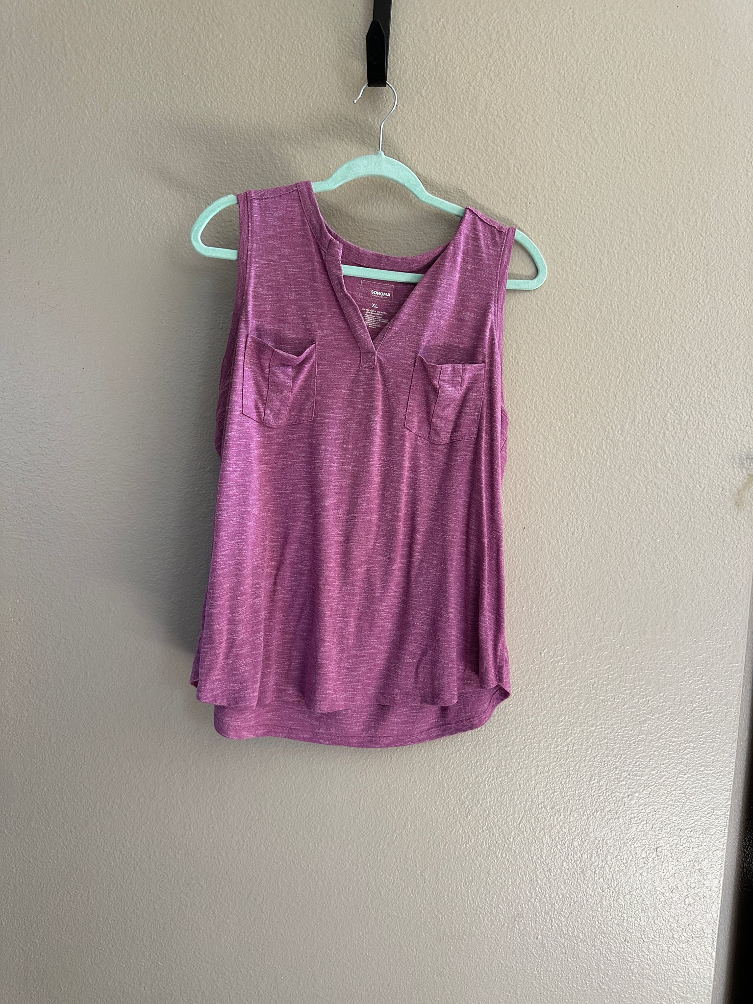 Sonoma Pink Sleeveless Blouse