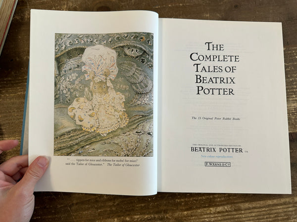 1989 The Complete Tales of Beatrix Potter title page