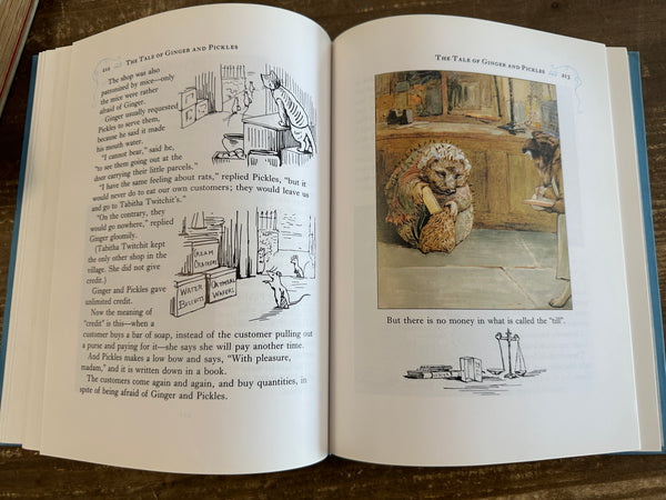 1989 The Complete Tales of Beatrix Potter inside pages 212-213