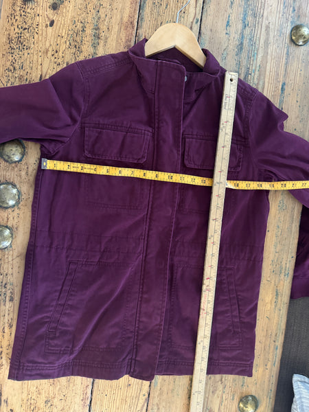 Gap Women's Maroon Long Sleeve Jacket