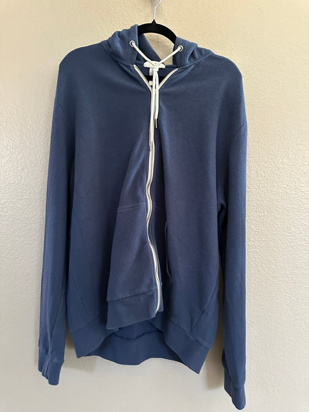 BP Blue Zip Hoodie