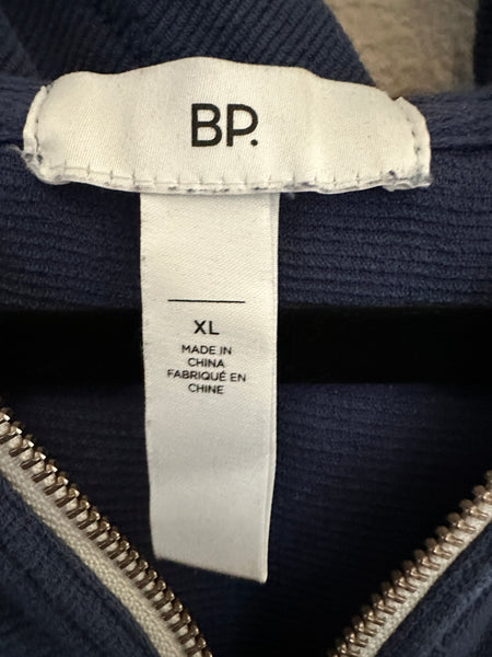 BP Blue Zip Hoodie