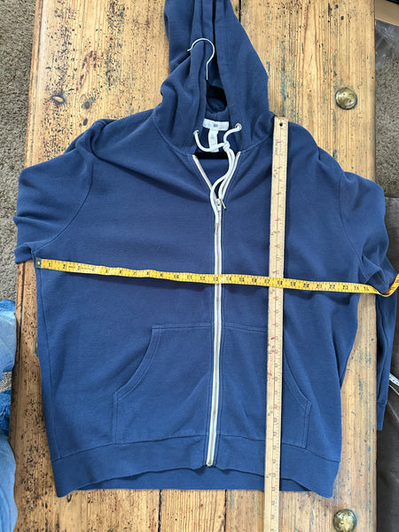 BP Blue Zip Hoodie