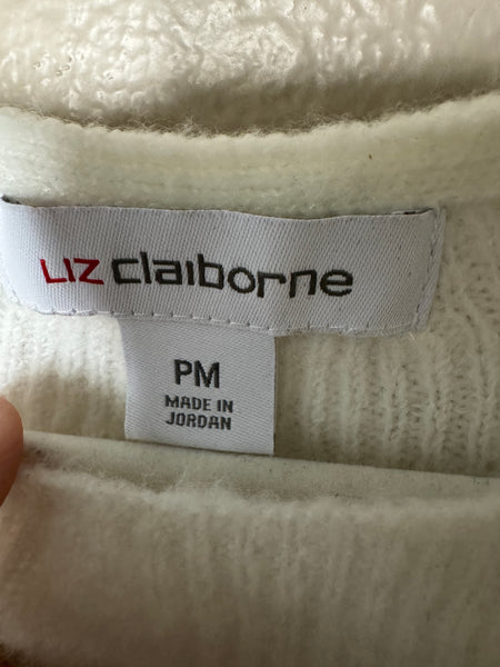 Liz Claiborne Women's White Sweater