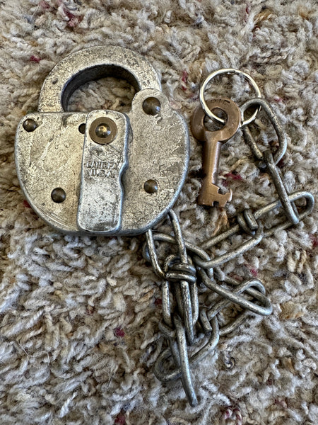 Vintage Railroad Padlock