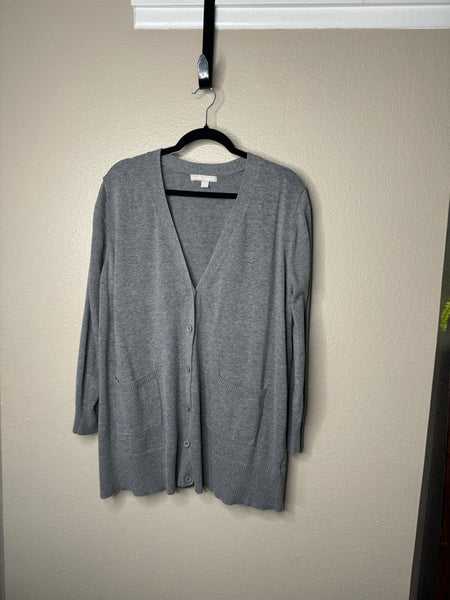 Women Within Women's Gray Cardigan