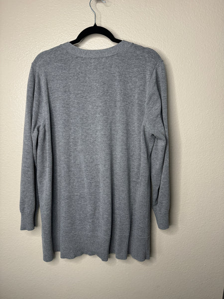 Women Within Women's Gray Cardigan