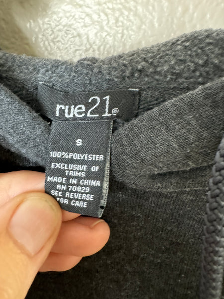 Rue 21 Women's Gray Hoodie