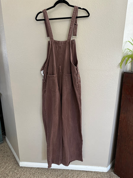 Shein Brown Overalls