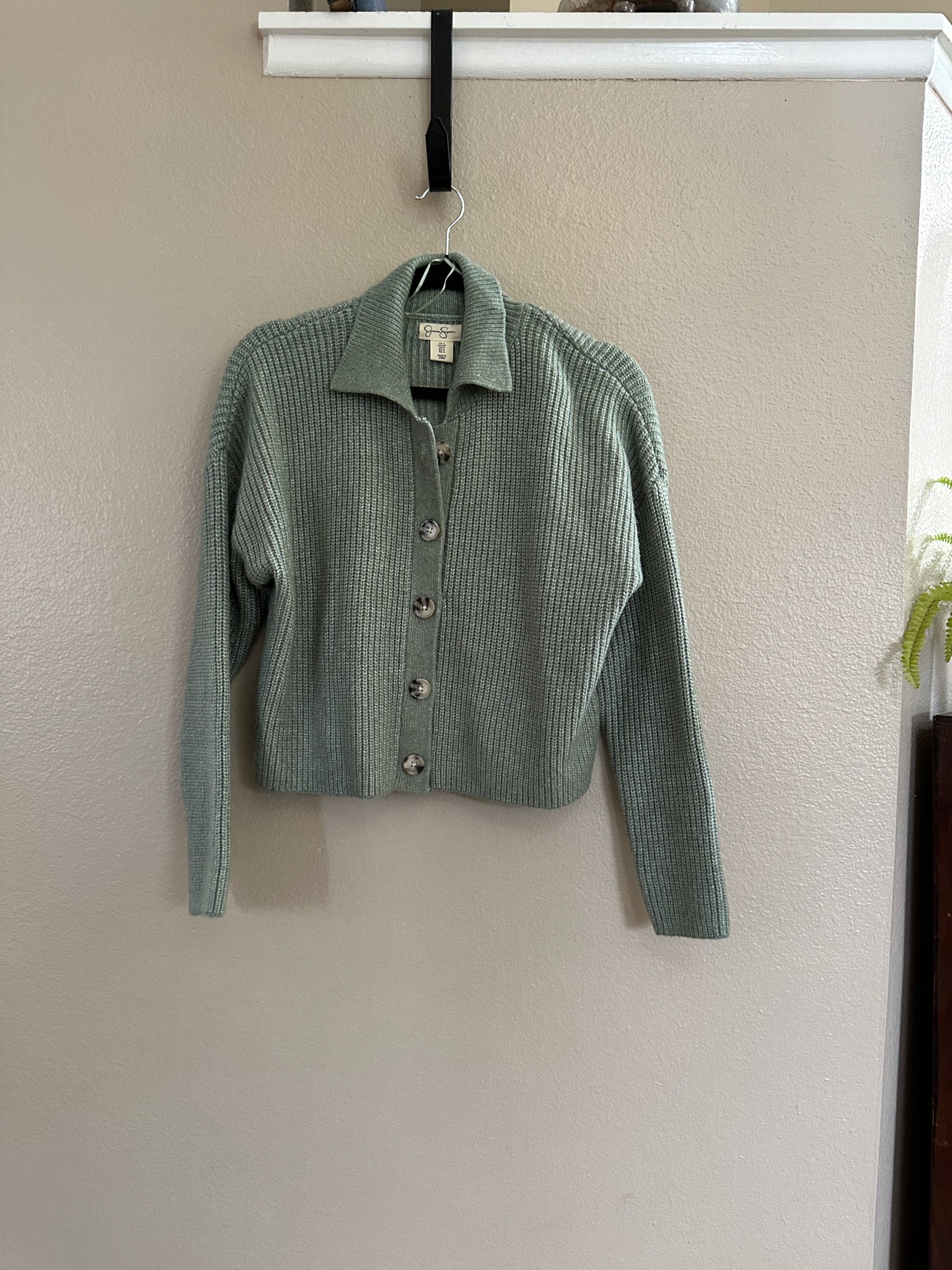 Jessica Simpson Green Sweater