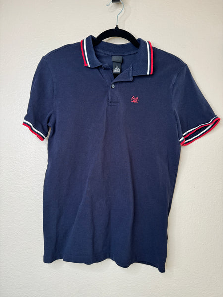 H&M Men's Blue Short Sleeve Polo