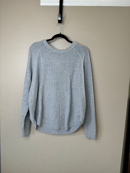 Women's Gray Long Sleeve Sweater