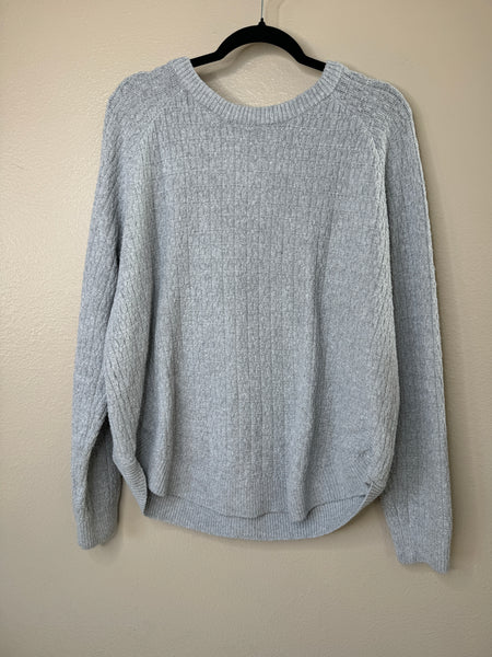 Women's Gray Long Sleeve Sweater