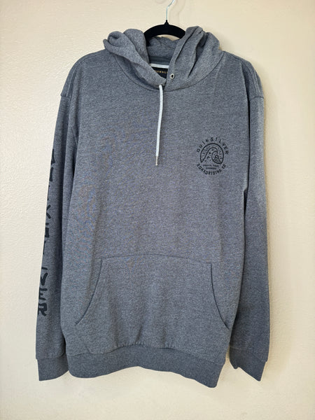 QuikSilver Men's Gray Hoodie