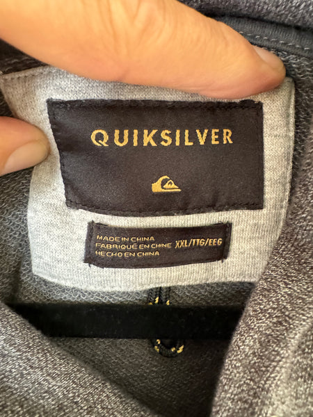 QuikSilver Men's Gray Hoodie