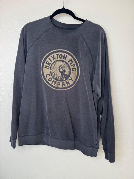 Brixton Men's Gray Sweatshirt