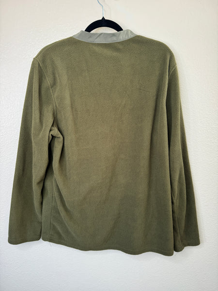 Men's Green Long Sleeve Sweatshirt