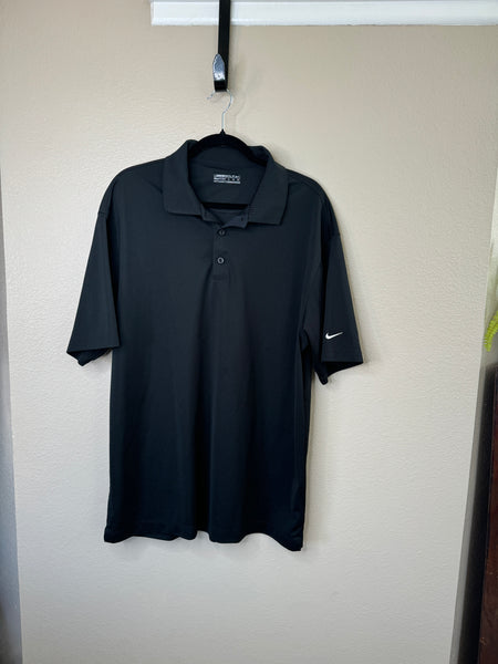 Nike Golf Men's Black Short Sleeve Polo