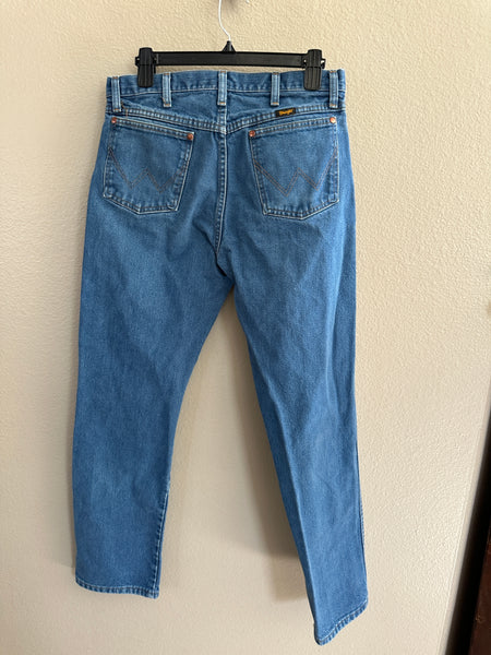 Wrangler Straight Leg Jeans-Small holes