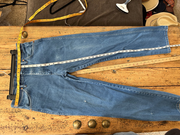 Wrangler Straight Leg Jeans-Small holes