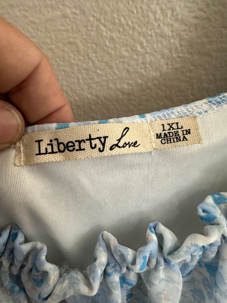 Liberty Love Blue Floral Dress