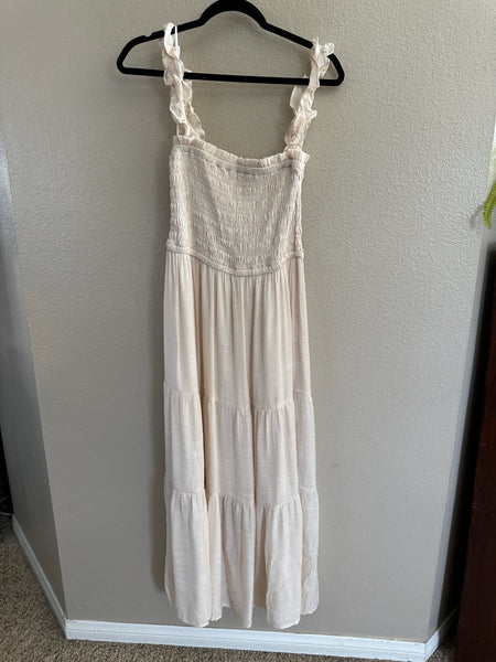 Love Tree Cream Long Dress-NWT