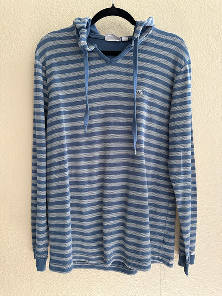 Vans Blue Striped Long Sleeve Shirt