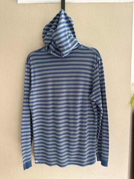 Vans Blue Striped Long Sleeve Shirt