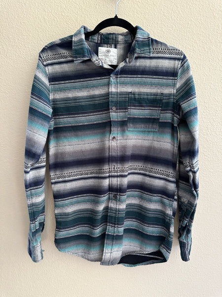 On The Byas Striped Long Sleeve Shirt