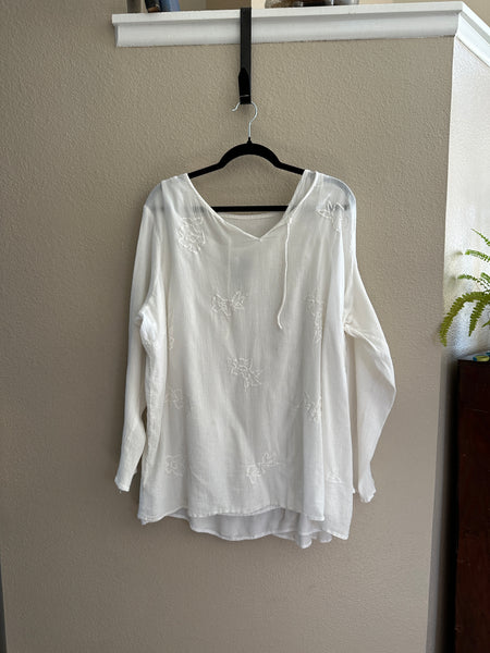 Style & Co White Blouse