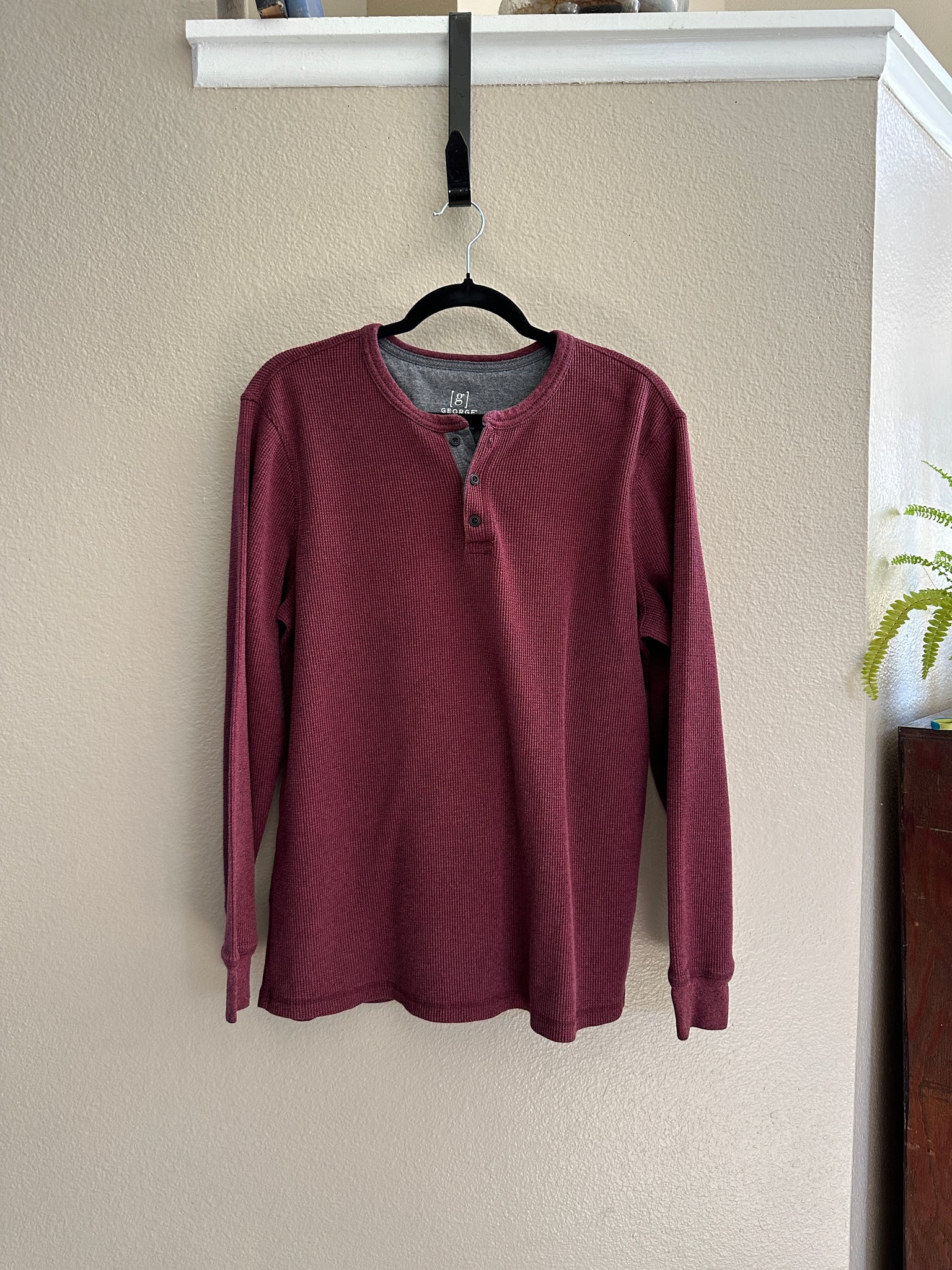 George Red Thermal Shirt