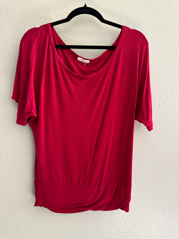 Zenana Outfitters Red Blouse