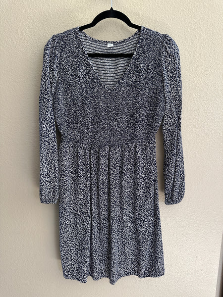 Old Navy Blue Floral Dress