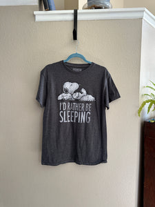 Peanuts I'd Rather Be Sleeping Graphic T-Shirt