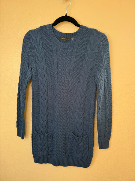 Jeanne Pierre Blue Long Sweater