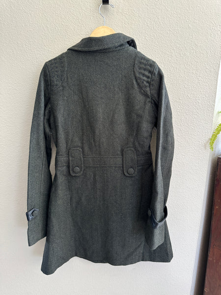 Stussy Black Peacoat-NWT