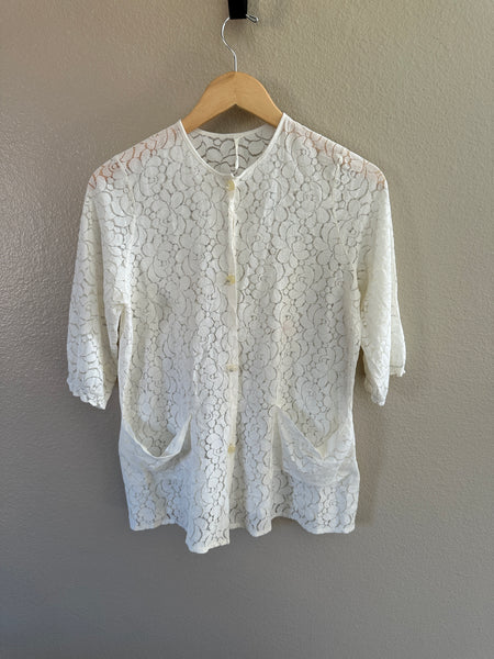 Vintage Lace Blouse/Smock