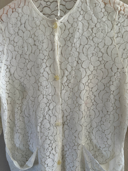 Vintage Lace Blouse/Smock