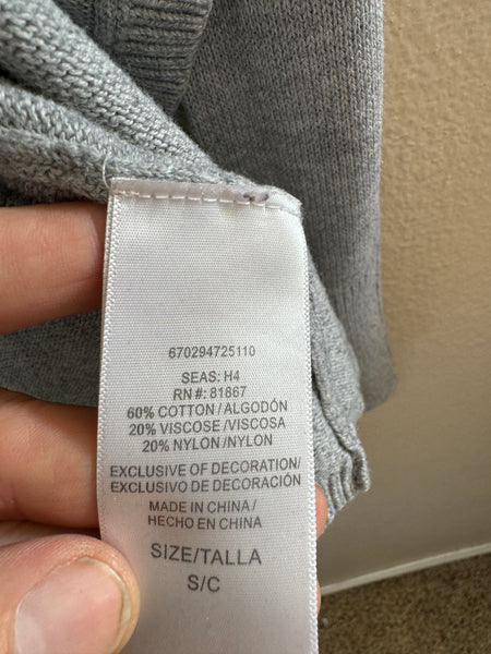 US Polo Gray Cardigan