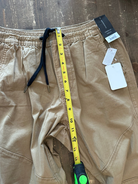 No Boundaries Tan Men's Joggers-NWT