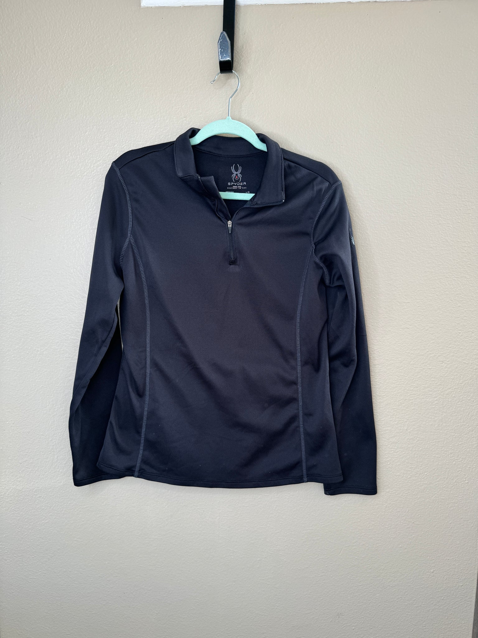 Spyder Women's Black Long Sleeve Shirt