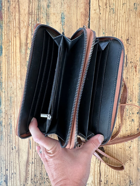 Small Brown Wallet Purse