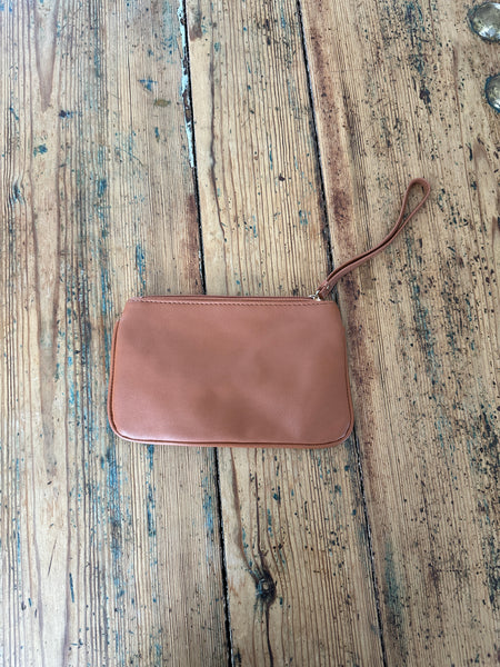 Small Brown Wrist Purse