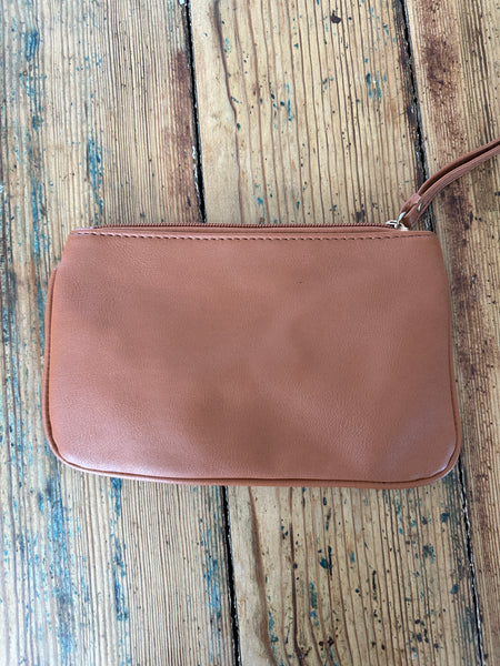 Small Brown Wrist Purse