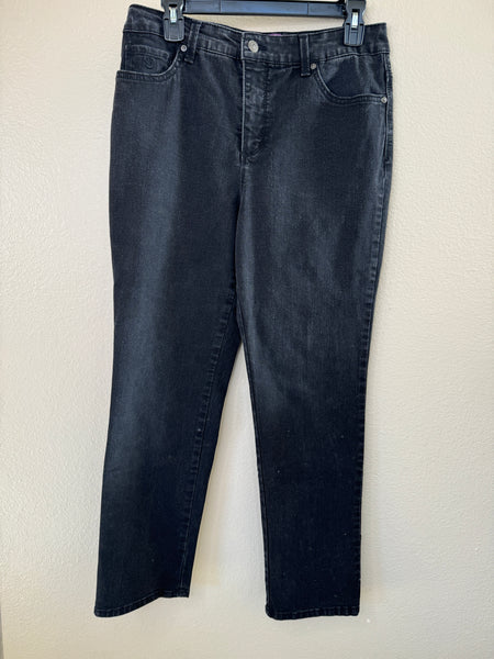 Gloria Vanderbilt Black Amanda Slim Jeans