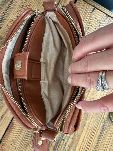 Small Brown Crossbody Purse