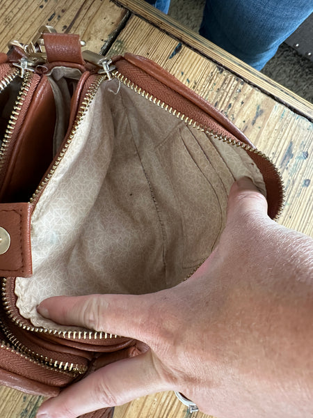 Small Brown Crossbody Purse