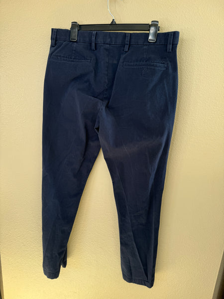 Dockers Men's Straight Fit Blue Pants